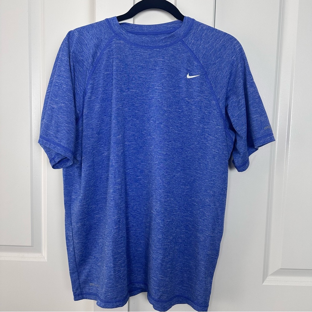 Nike (L) Drifit Blue Breatheable T-Shirt